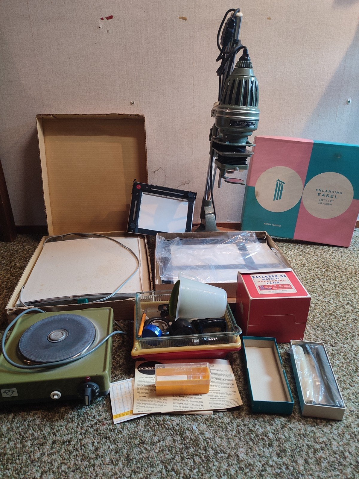 Dokaset voor analoge fotografie, Ophalen, Gebruikt, Overige merken, Dokalamp