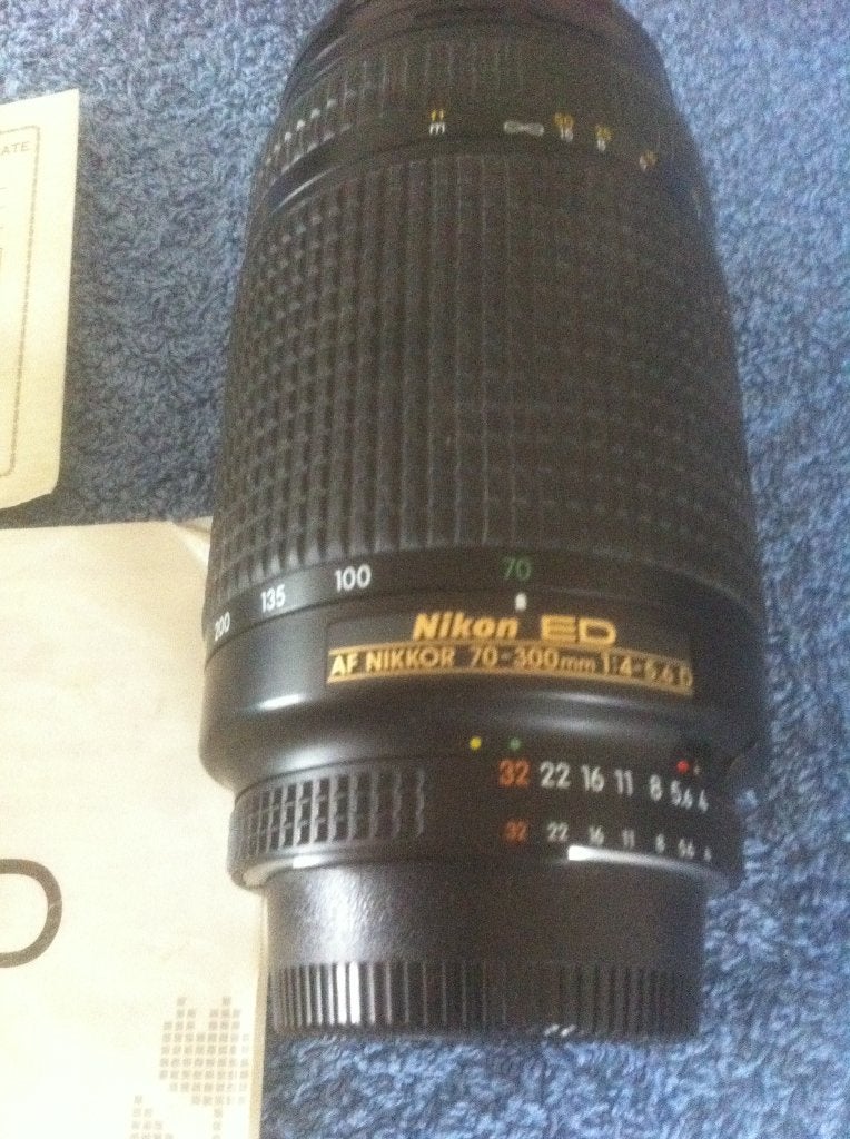 Nikon ED AF NIKKOR 70-300MM, Ophalen of Verzenden, Zo goed als nieuw, Telelens, Zoom