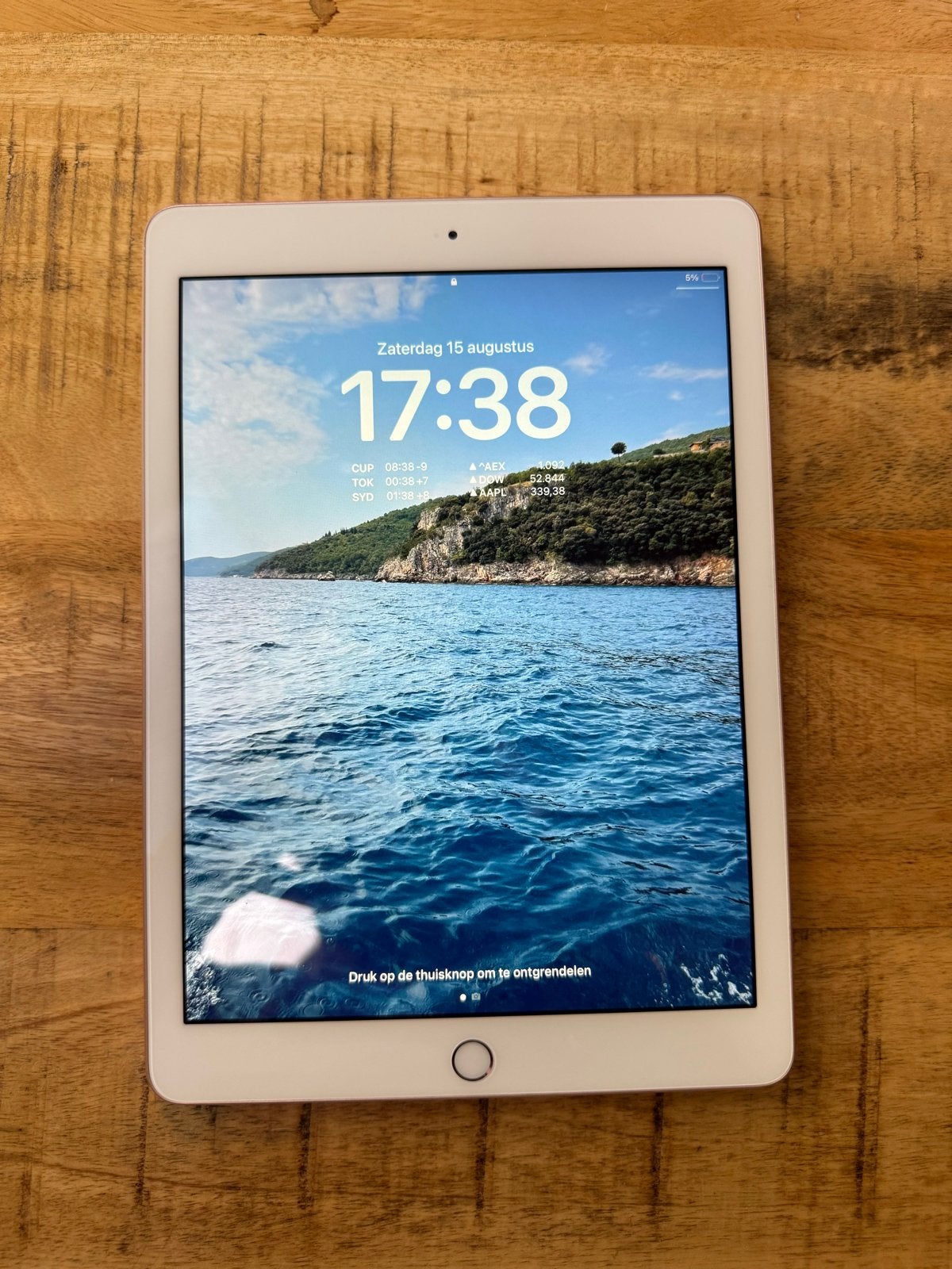 Apple iPad 6e generatie (2018) 32GB Wi-Fi Roségoud, Computers en Software, Apple iPads, 10 inch, 32 GB, Apple iPad, Ophalen of Verzenden