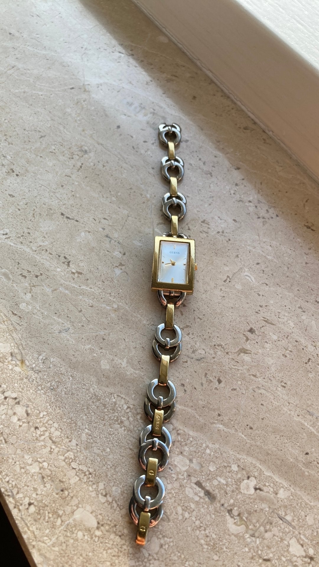 Guess horloge €20.00, Ophalen of Verzenden, Staal, Overige merken, 1960 of later