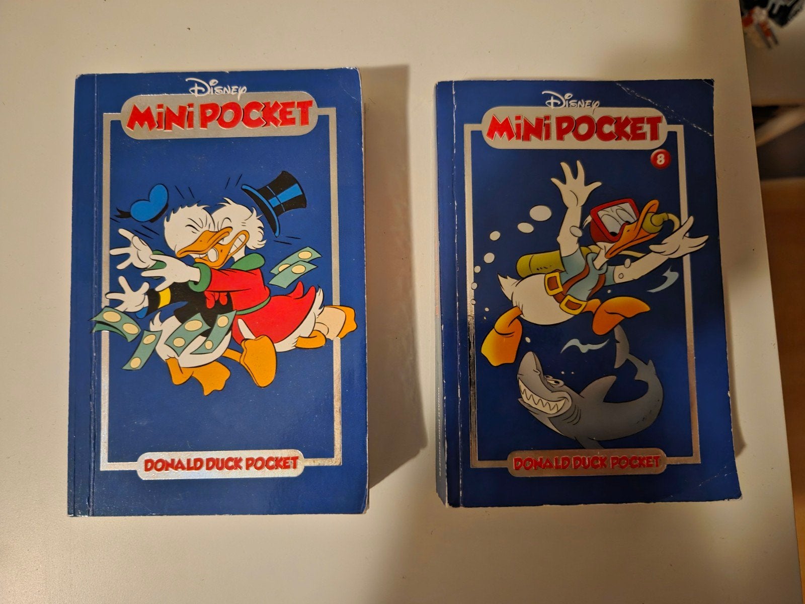 Donald Duck Minipockets Nr 4 & 8, Europa, Meerdere comics, Donald Duck, Ophalen