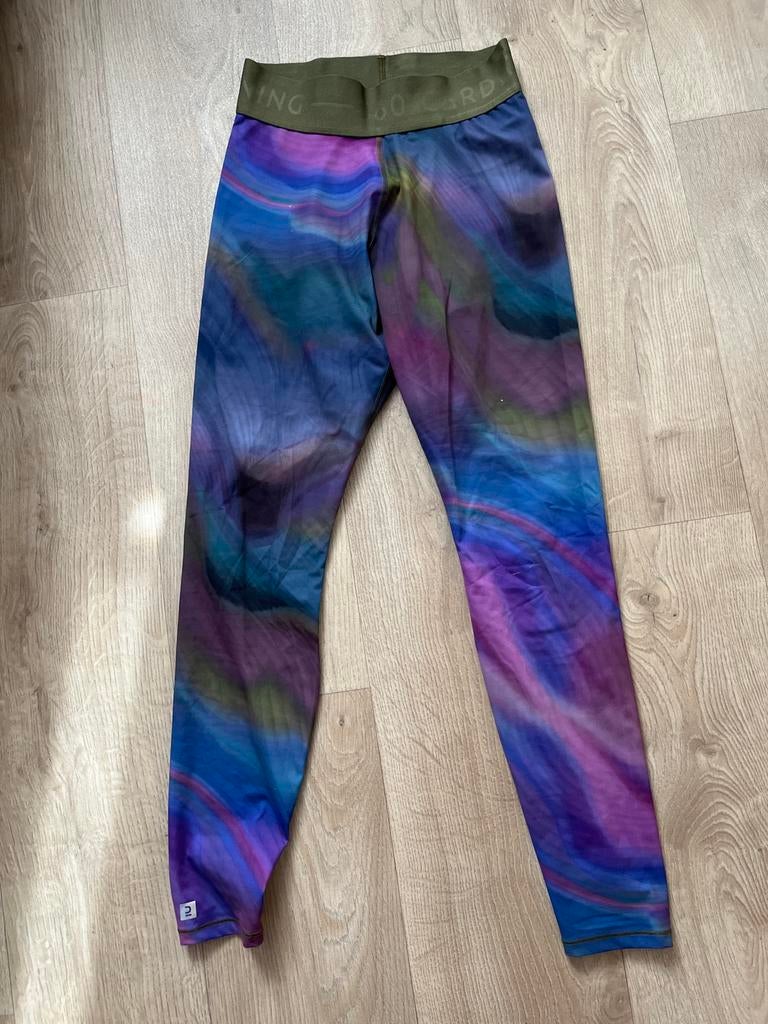 Domyos Sport Legging Maat 152/156 - Kleurrijk Design, Overige kleuren, Ophalen of Verzenden, Maat 34 (XS) of kleiner, Fitness of Aerobics