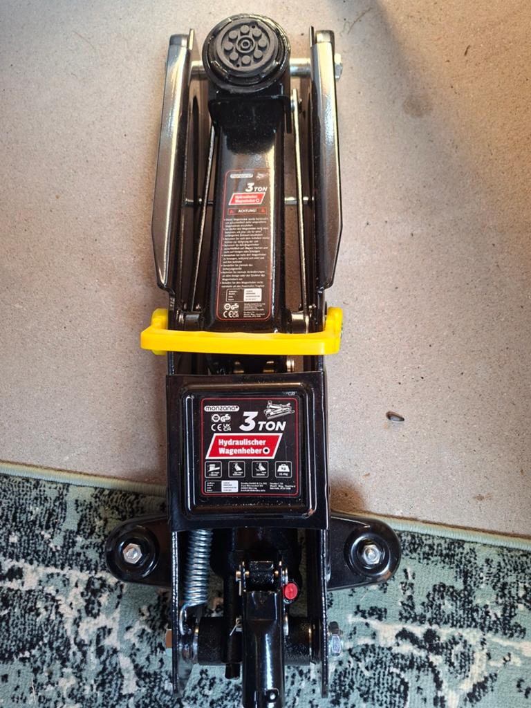 Hydraulische Garagekrik 3 Ton - Zo goed als nieuw, Auto diversen, Krikken, Ophalen, Zo goed als nieuw, Hydraulisch, Garagekrik