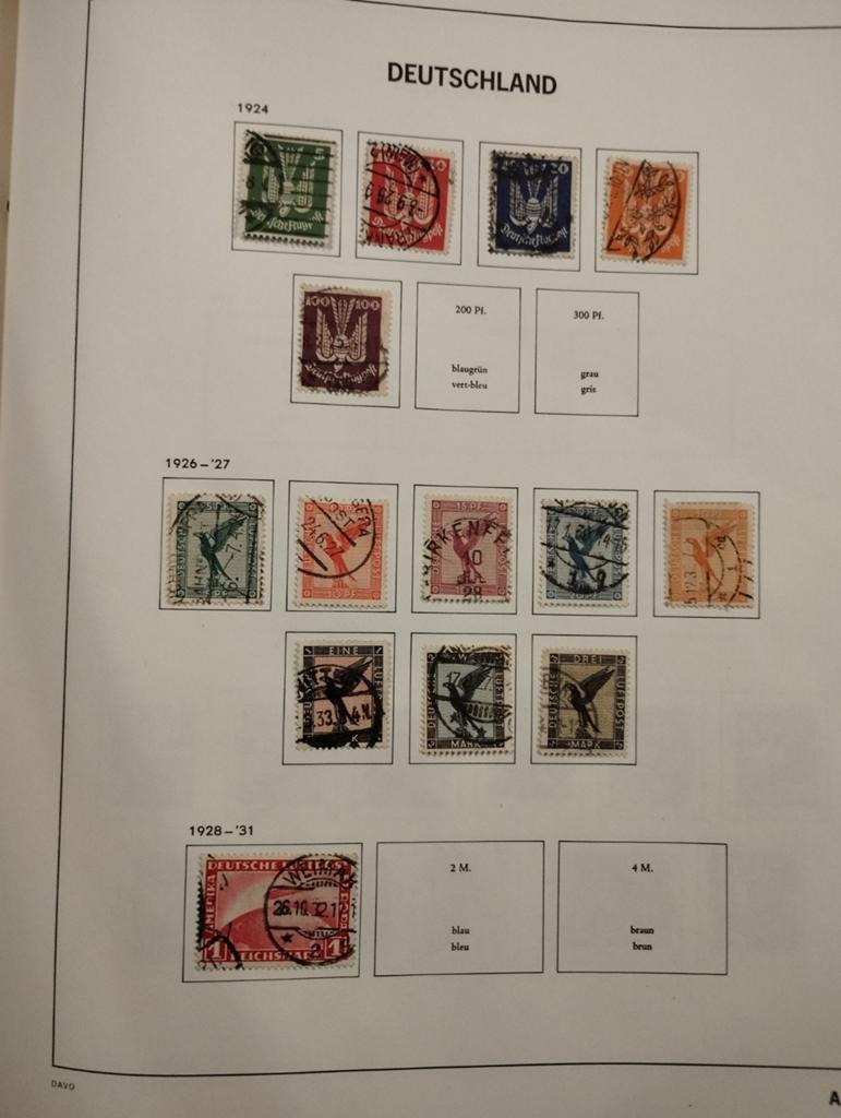 Vervolg verzameling postzegels van Duitsland, Reich.(3), Postzegels en Munten, Postzegels | Volle albums en Verzamelingen, Ophalen of Verzenden
