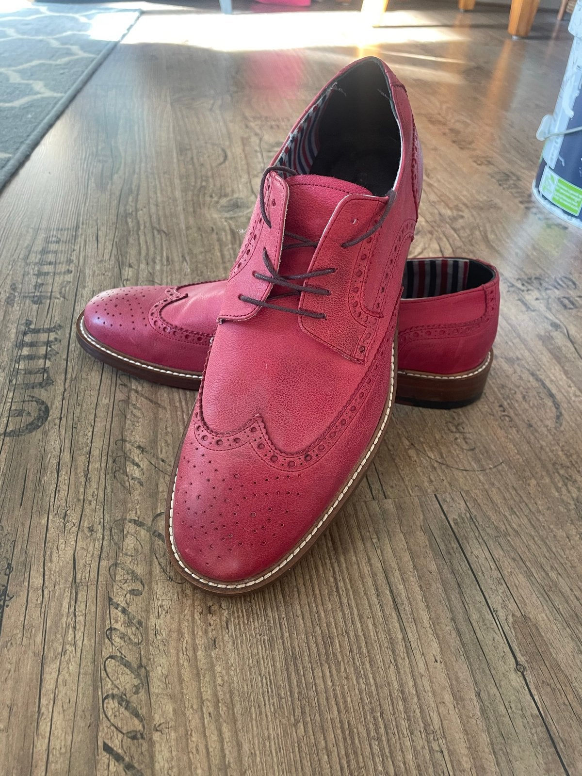 State of Art Leren Brogue Wingtip Heren Maat 44, Kleding | Heren, Overige kleuren, Nieuw, Ophalen of Verzenden, Veterschoenen