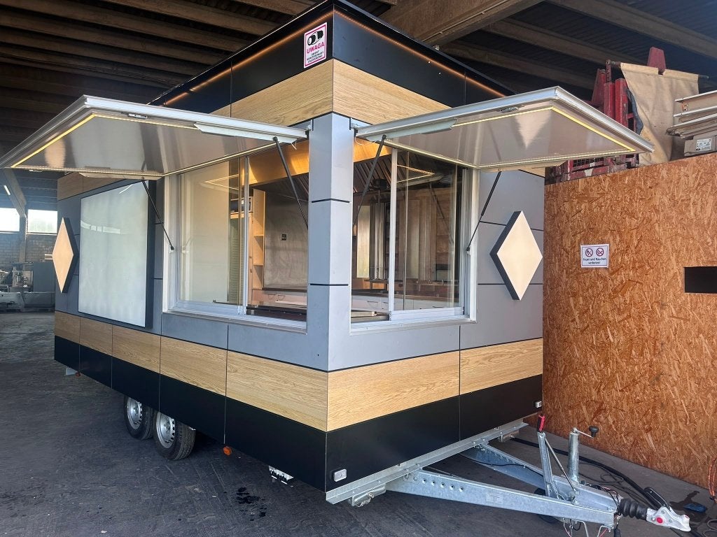 Foodtrailer / Döner-Burger verkoopwagen / Foodtruck, Ophalen, Gebruikt