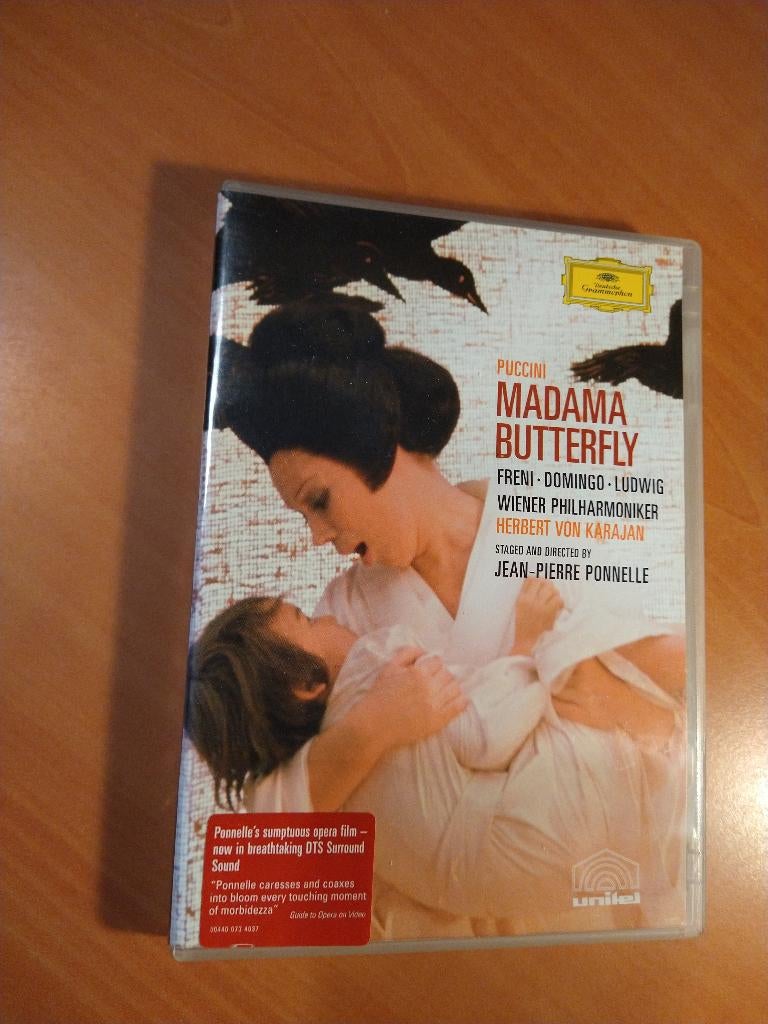 DVD Puccine - Madama Butterfly., Alle leeftijden, Ophalen of Verzenden, Zo goed als nieuw