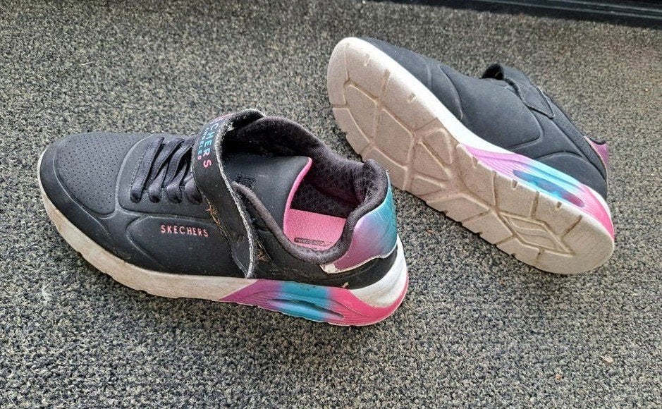 Skechers Sportschoenen Maat 36 Zwart Roze Meisje, Gebruikt, Meisje, Sportschoenen, Skechers