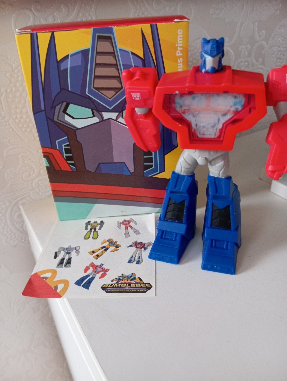 Transformers Optimus Prime Happy Meal figuur 2020, Ophalen of Verzenden, Zo goed als nieuw