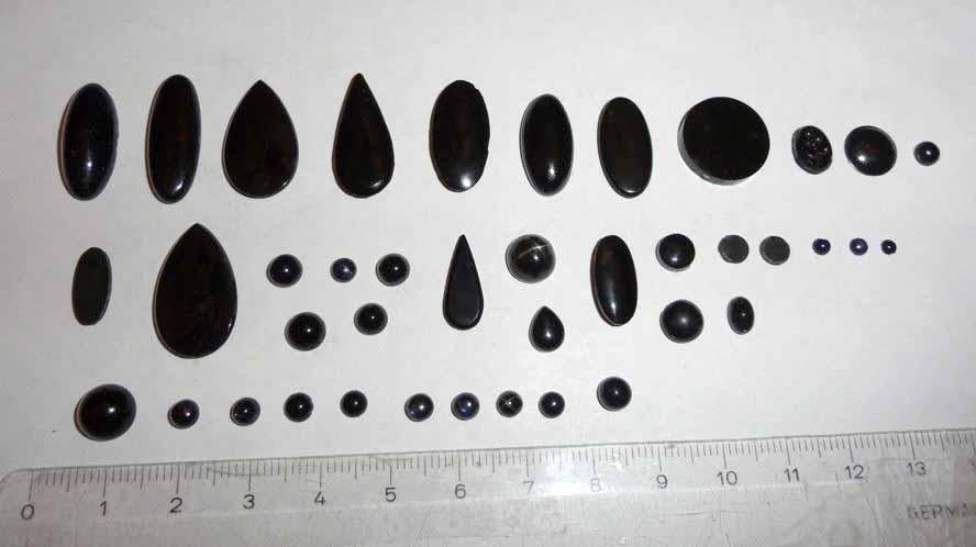 Cabochons Onyx druppel, Sieraden, Tassen en Uiterlijk, Edelstenen, Ophalen of Verzenden, Zo goed als nieuw