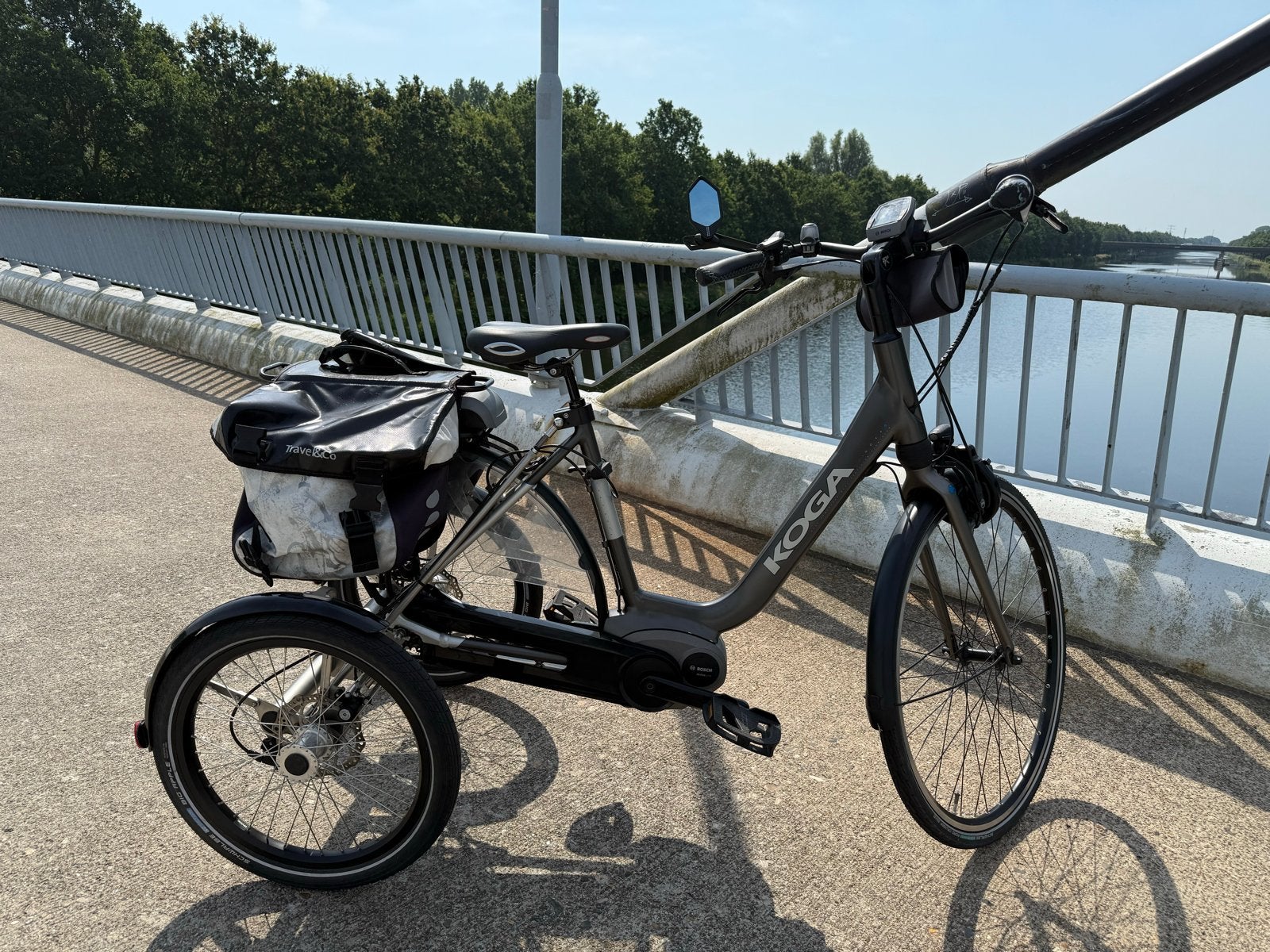 Koga E-Nova elektrische driewieler (Tworby) - Framemaat 56cm, Ophalen, Zo goed als nieuw