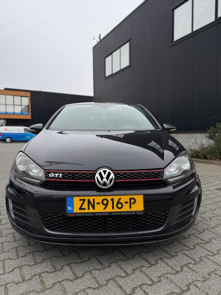 Volkswagen Golf 2.0 GTI, Auto's, Euro 5, Gebruikt, 4 cilinders, Zwart
