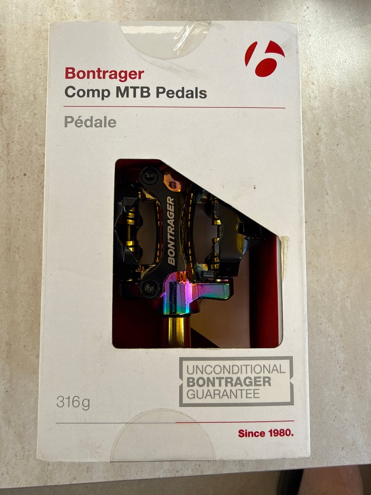 Nieuwe Bontrager Comp MTB Pedalen - Gesealde Verpakking, Ophalen, Nieuw, Mountainbike, Crankstel of Pedalen