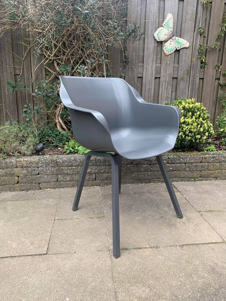6 x Hartman Sophie Element dining tuinstoel, Ophalen of Verzenden, Gebruikt, Kunststof