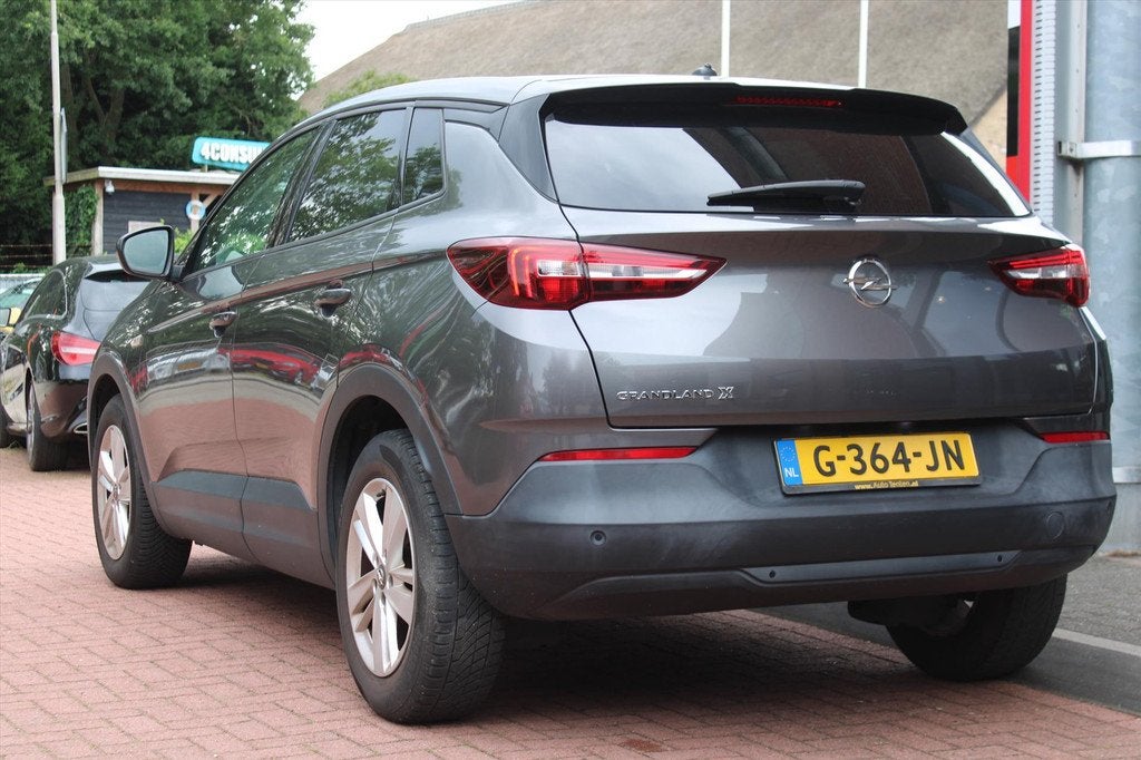 OPEL Grandland X 1.2 Turbo Aut. *Business* | Carplay | Cruis, Auto's, Opel, Automaat, Gebruikt, 1199 cc, Leder en Stof