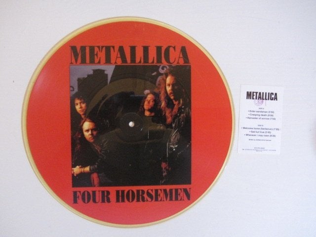 Metallica LP Picture Disc Four Horsemen  { Italië }, LP, Verzenden, 12 inch, Nieuw in verpakking
