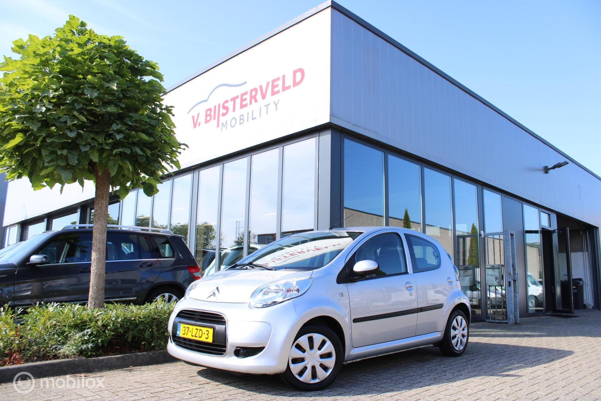Citroen C1 1.0-12V Ambiance Airco|Elek. ramen|Nwe apk, Voorwielaandrijving, Stof, Gebruikt, Zwart