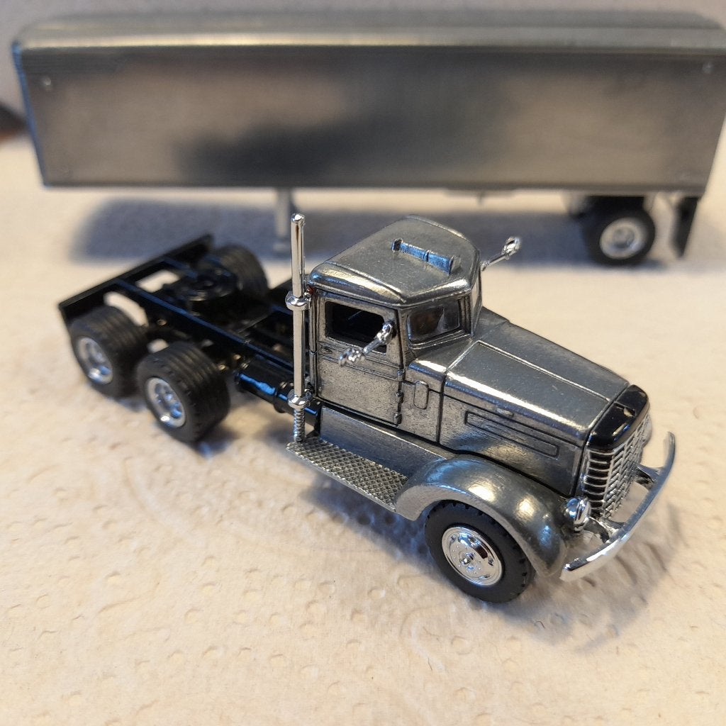 Matchbox Truch, all metal body +chassis, also the trailer., Ophalen of Verzenden, Nieuw, Auto