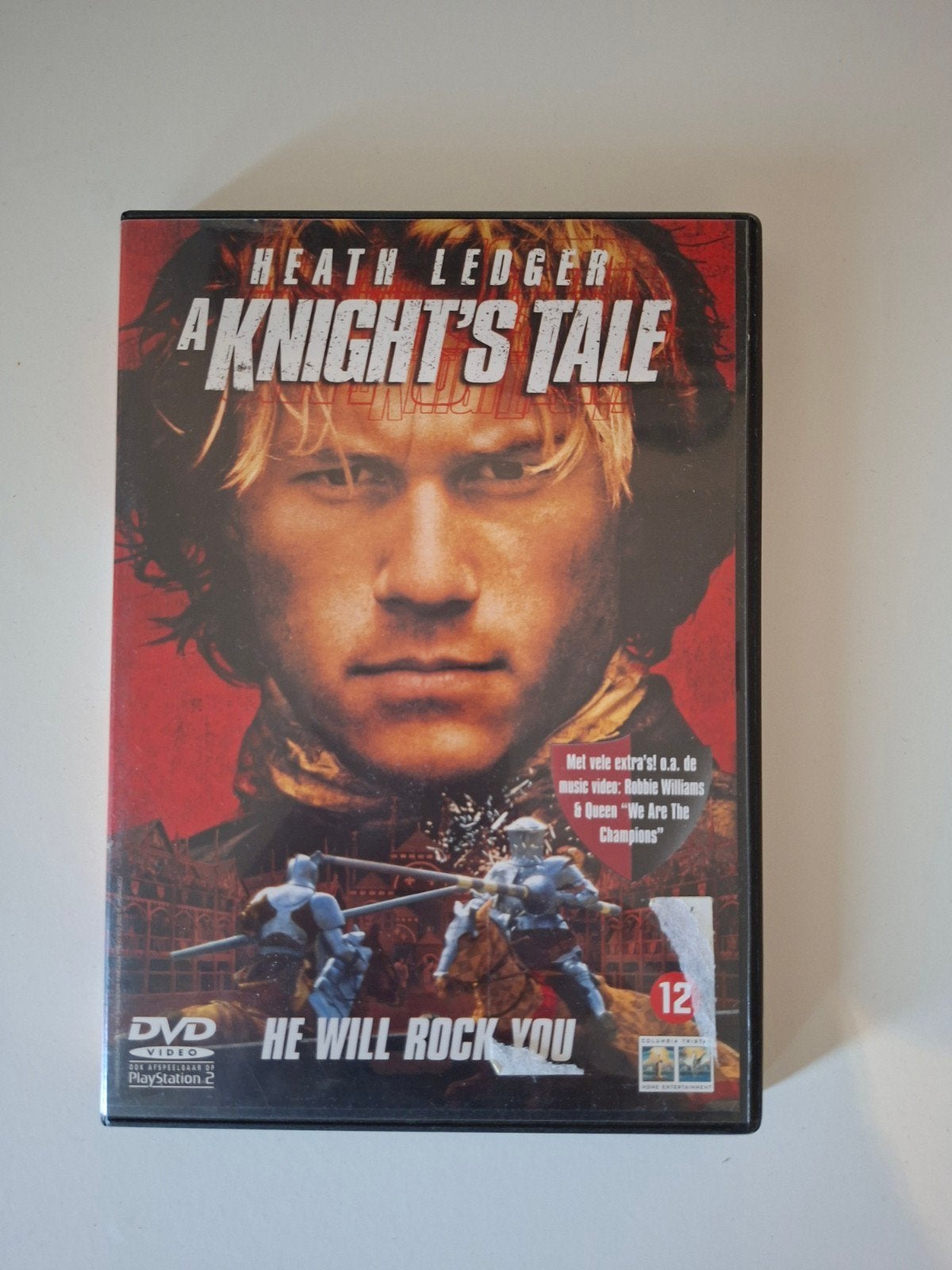 A Knight's Tale DVD - Heath Ledger, Inclusief doosje, Ophalen of Verzenden, Vanaf 12 jaar, Actiekomedie