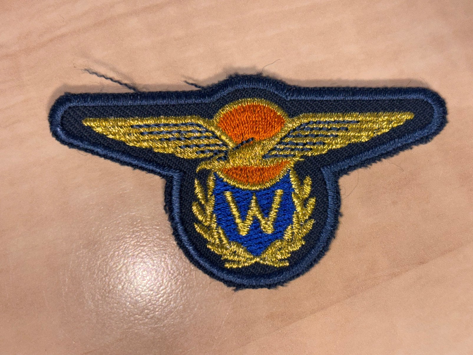 Wing vloeger waarnemer voor avondtenue, Verzenden, Luchtmacht, Nederland, Embleem of Badge