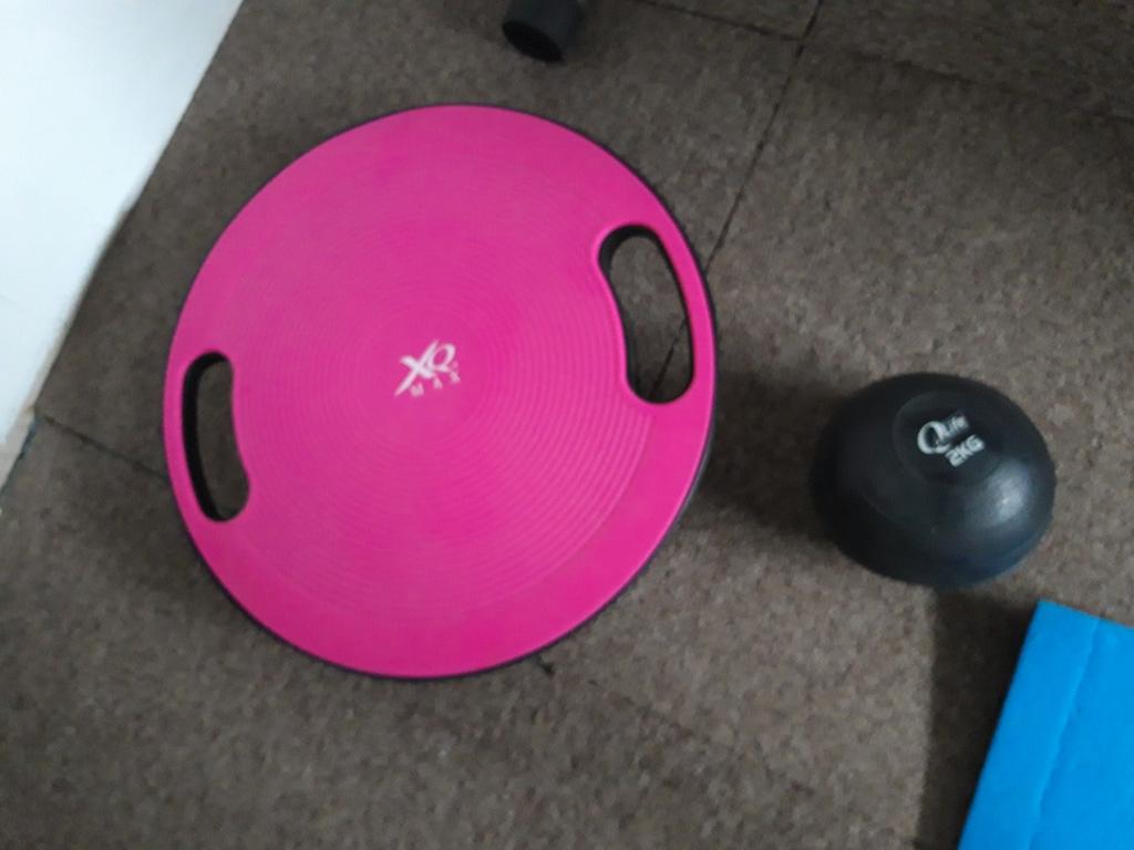 Fitness Balansbord met 2kg fitness bal, Sport en Fitness, Ophalen, Fitnessbal