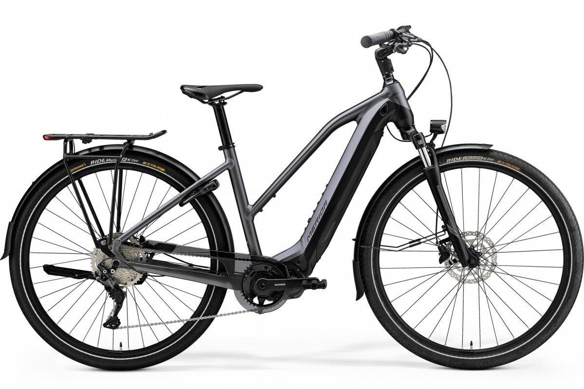E-SPRESSO 500 TOUR MATT ANTHRACITE/BLACK S 47CM, -, -, Nieuw, -