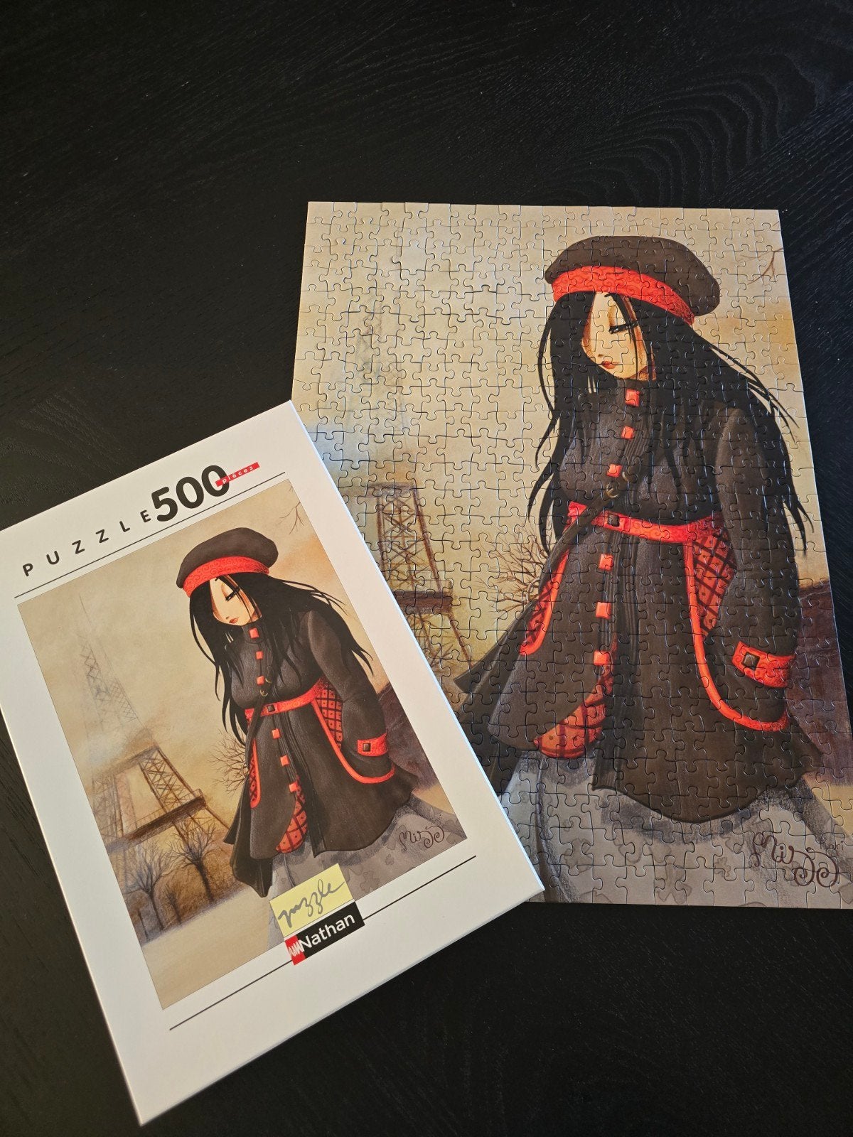 Nathan puzzel 500 stukjes, legpuzzel, Ophalen of Verzenden, 500 t/m 1500 stukjes, Zo goed als nieuw, Legpuzzel