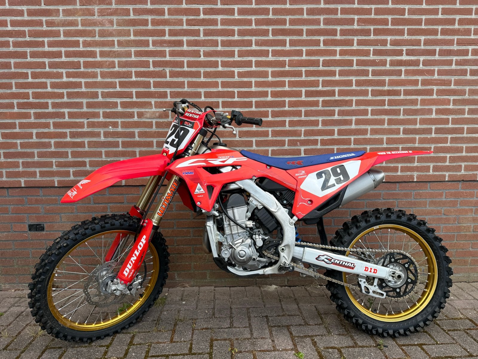 Honda CRF450 R 50TH ANNIVERSARY 2023 | 22 UUR | HGS UITLAAT, Motoren, 450 cc, Crossmotor, Meer dan 35 kW, Minimaal motorrijbewijs A2