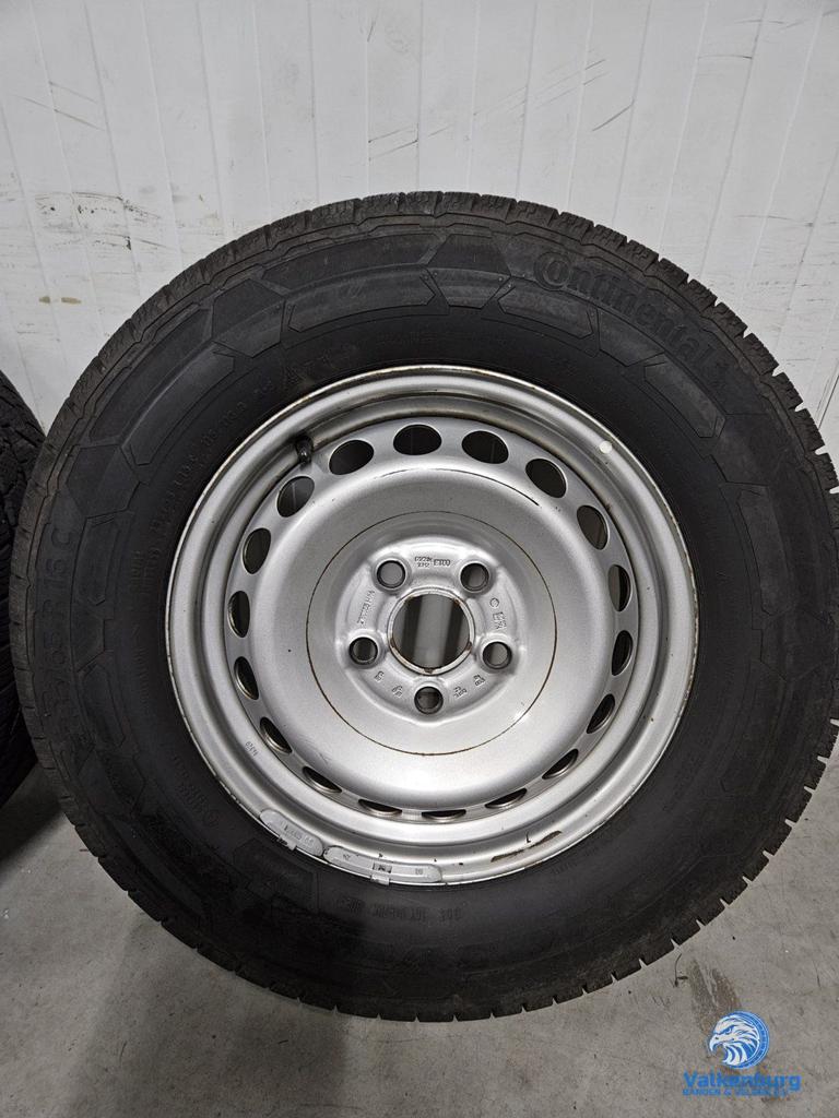 9mm! Originele VW Crafter MAN TGE 16 inch stalen velgen TPMS, Auto-onderdelen, Banden en Velgen, -, Banden en Velgen, 235 mm, -