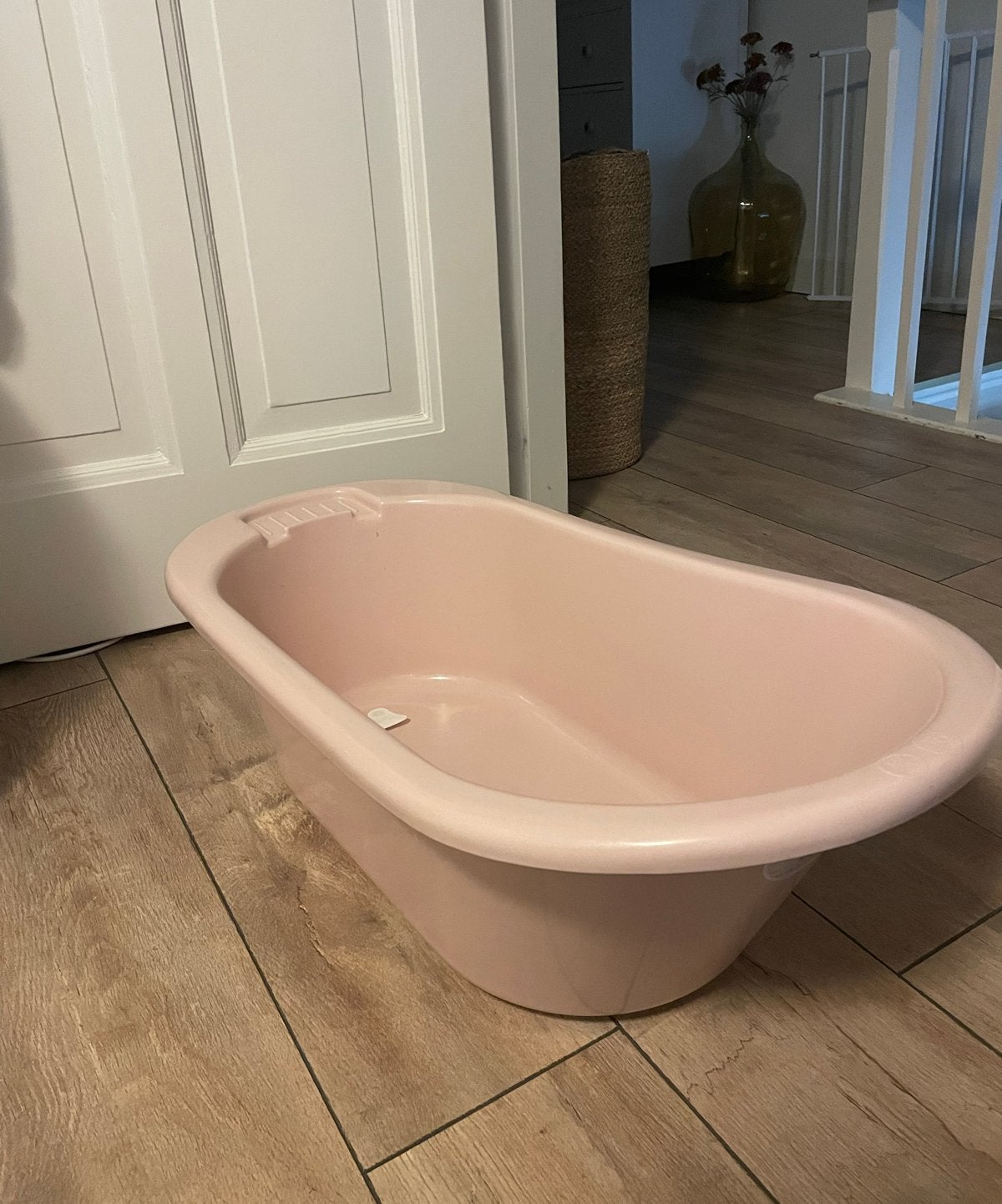 Roze babybadje - Zo goed als nieuw, Kinderen en Baby's, Badjes en Verzorging, Zo goed als nieuw, Badje, Standaard, Ophalen