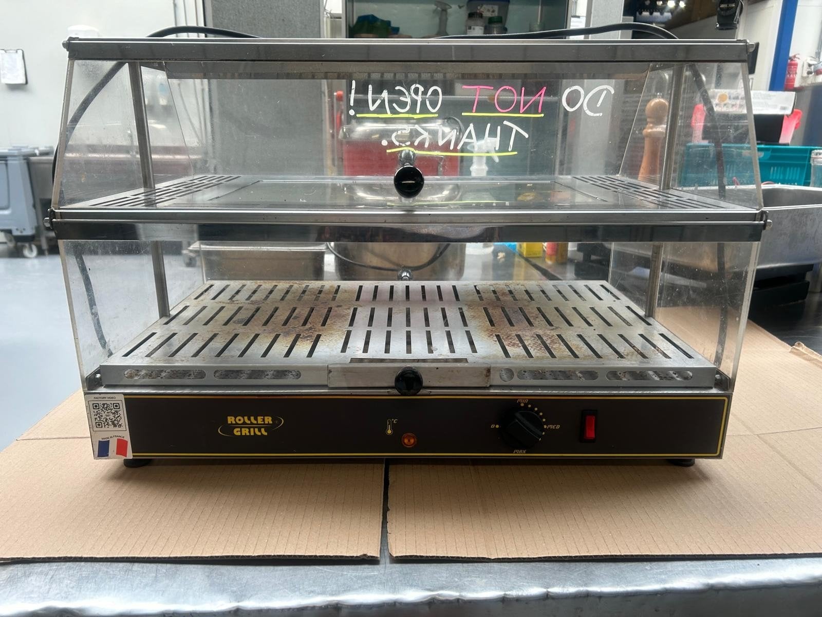 Horeca Warmer Vitrine - Gebruikt, Ophalen, Gebruikt