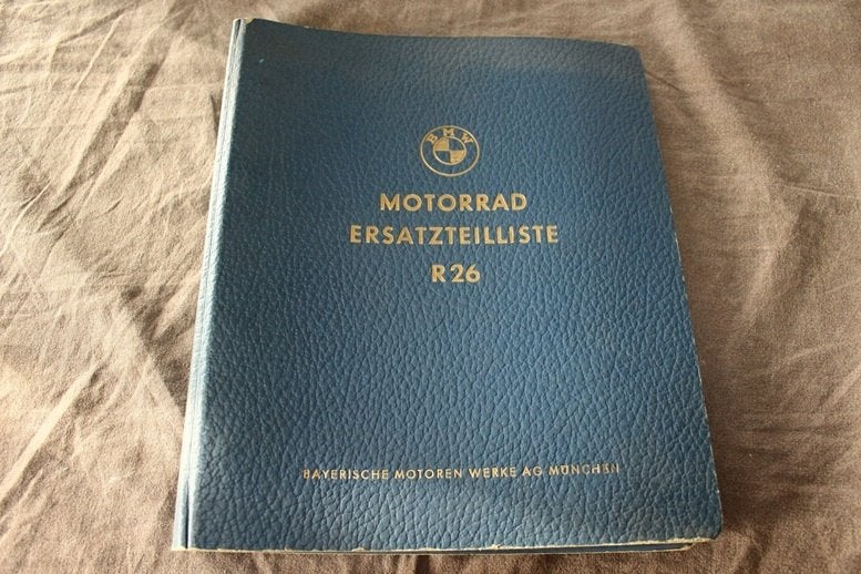 BMW Motorrad Ersatzteilliste R26 - Origineel Onderdeelboek, Motoren, Ophalen of Verzenden, BMW