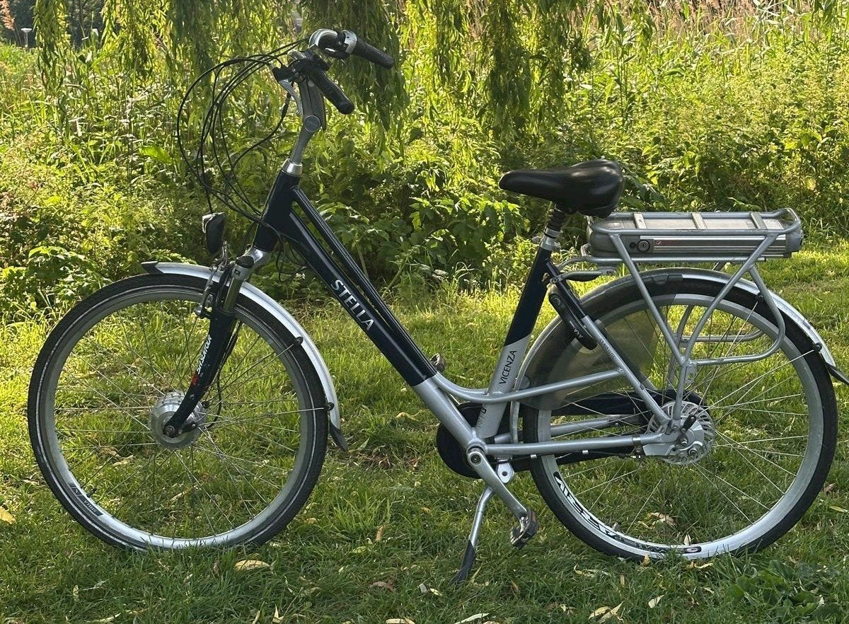 Electrische fiets Stella Vicenza, 53 tot 56 cm, Versnellingen, Zo goed als nieuw, Schijfrem
