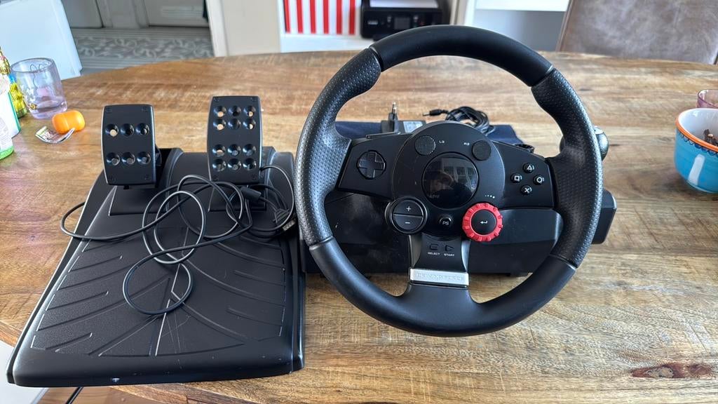 Logitech driving force GT stuur, Ophalen of Verzenden, Gebruikt, Stuur of Pedalen, PlayStation 3