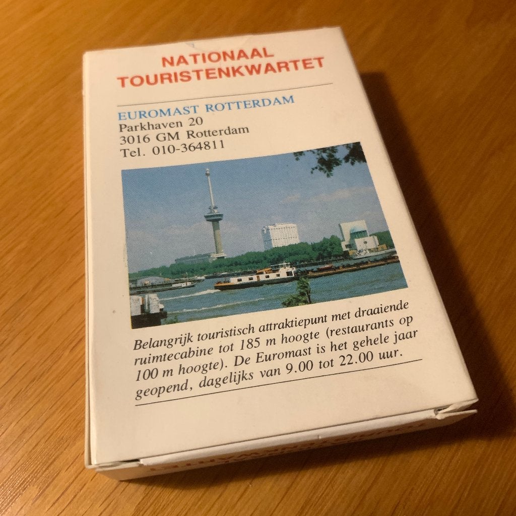 Nationaal Toeristenkwartet - Vintage Kwartetspel, Ophalen of Verzenden, Gebruikt, Kwartet(ten)