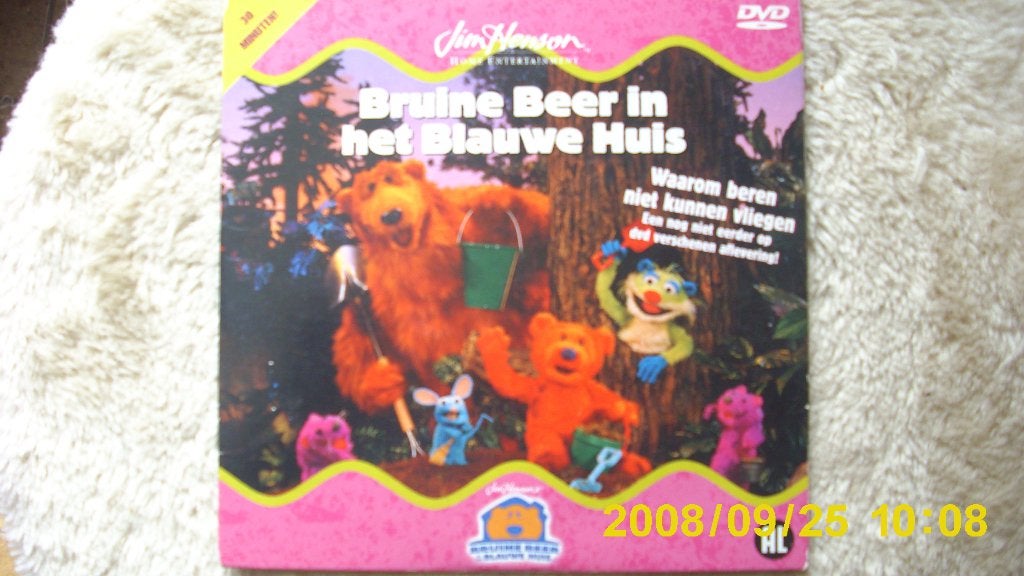Bruine Beer in het Blauwe Huis DVD - Waarom beren niet vlieg, Gebruikt, Verzenden, Alle leeftijden, Nederlands