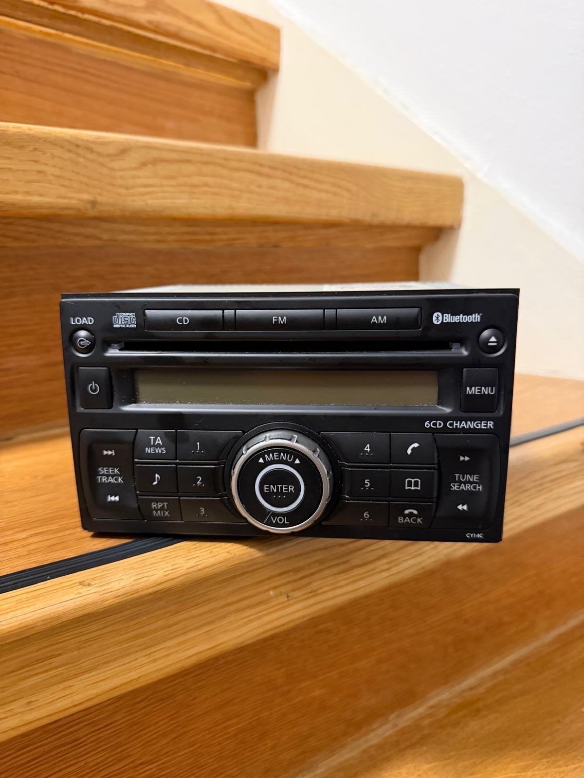 Nissan Qashqai J10 Radio CD Speler met Bluetooth, Ophalen of Verzenden, Gebruikt