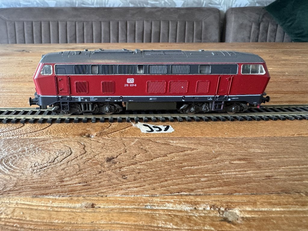 Roco DB BR 215 031-6 Diesellocomotief H0, Hobby en Vrije tijd, Gebruikt, Ophalen of Verzenden, Roco, Gelijkstroom