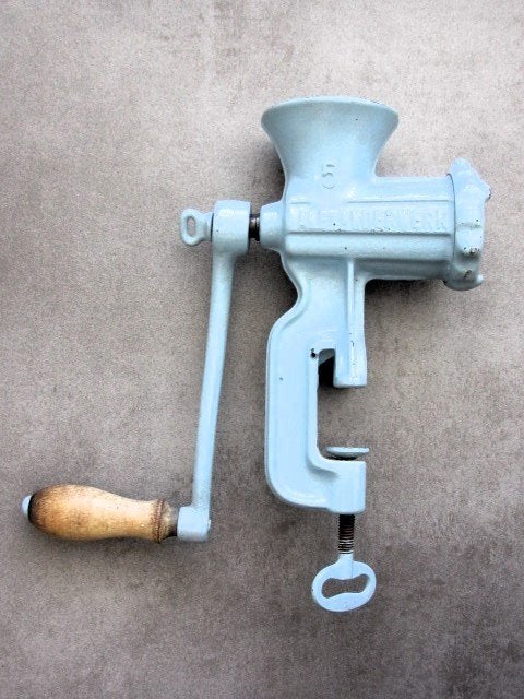 Oude gietijzeren vleesmolen Alexanderwerk 5, Ophalen of Verzenden