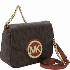 Michael Kors Fulton Crossbody bruin tas, Ophalen, Zo goed als nieuw, Bruin, Schoudertasje