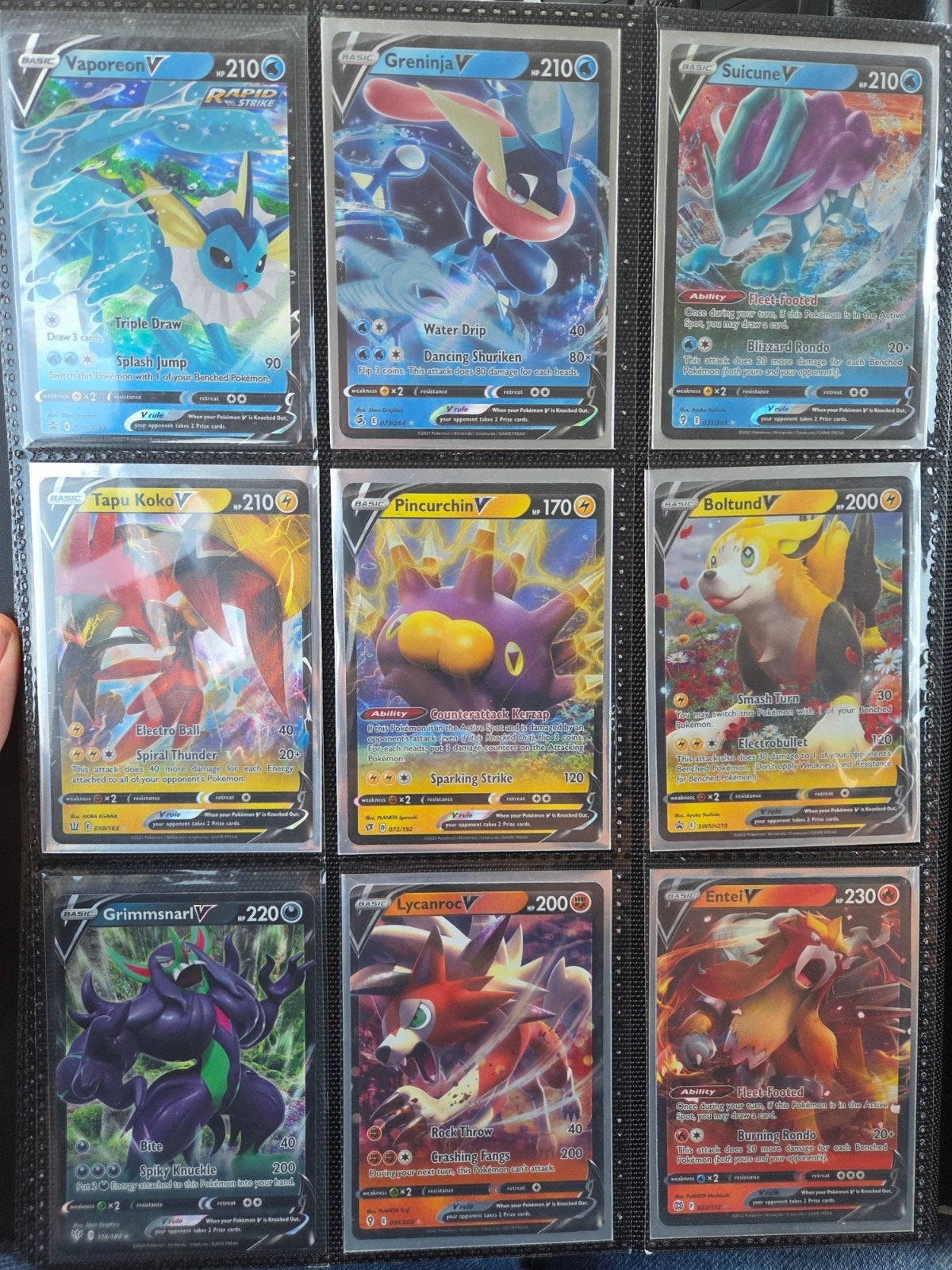 Pokémon V kaarten collectie - 15 stuks, Ophalen of Verzenden, Zo goed als nieuw, Meerdere kaarten