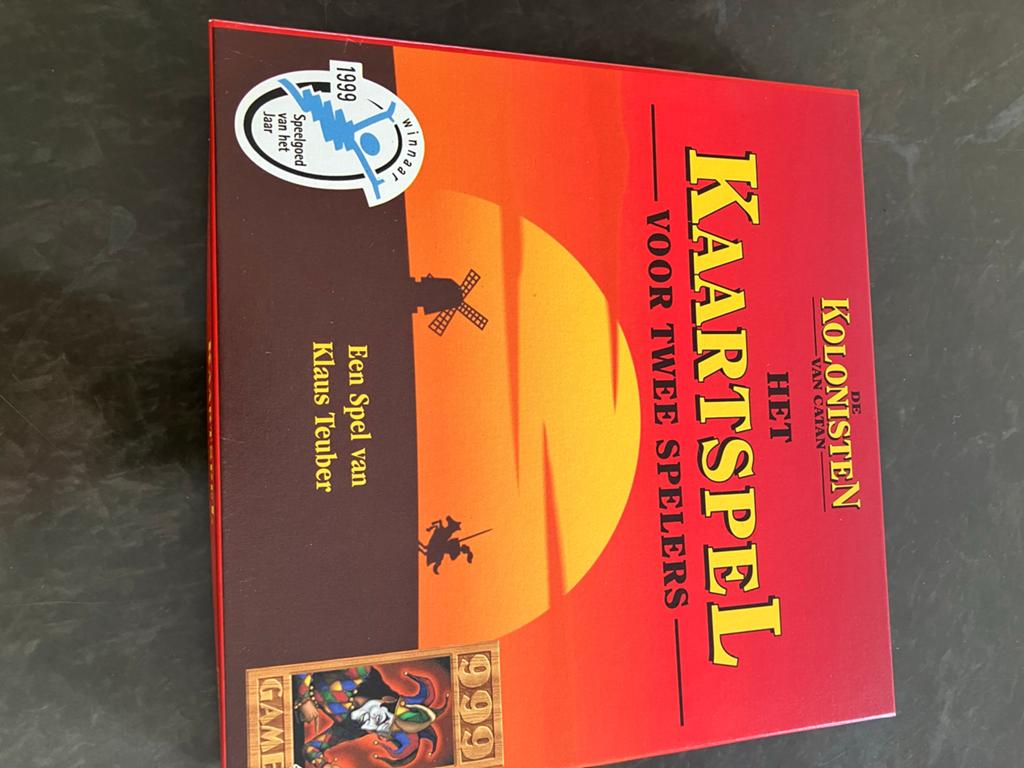 Kolonisten van Catan Kaartspel voor twee spelers, Hobby en Vrije tijd, Gezelschapsspellen | Kaartspellen, Nieuw, Een of twee spelers