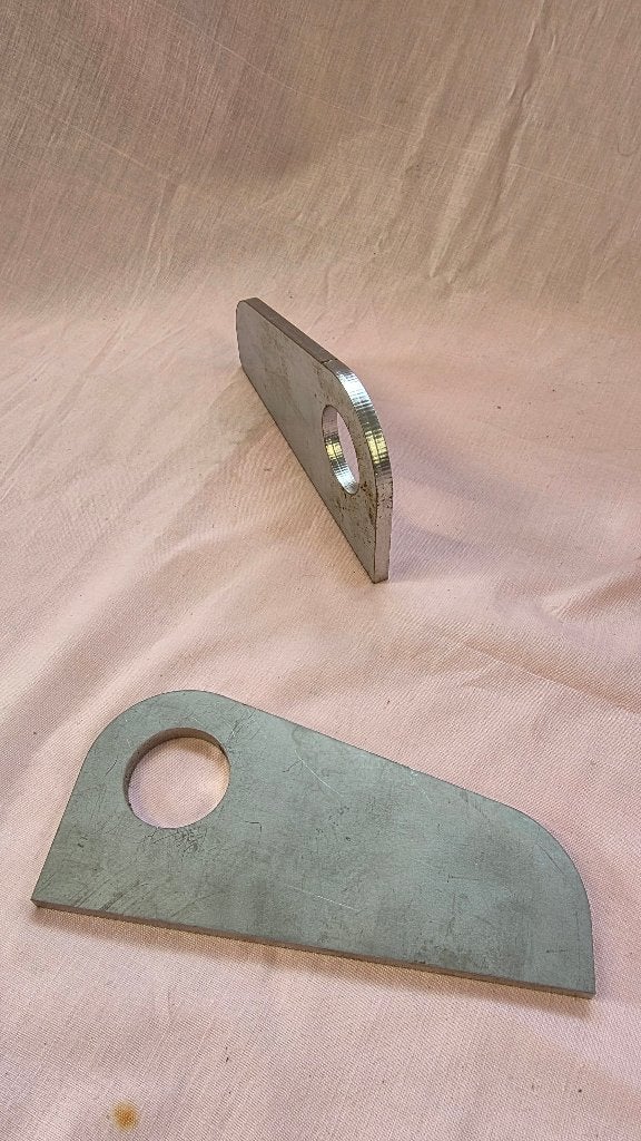 2 stuks RVS Hijsplaat Sjoroog Flens, Ophalen of Verzenden, Nieuw