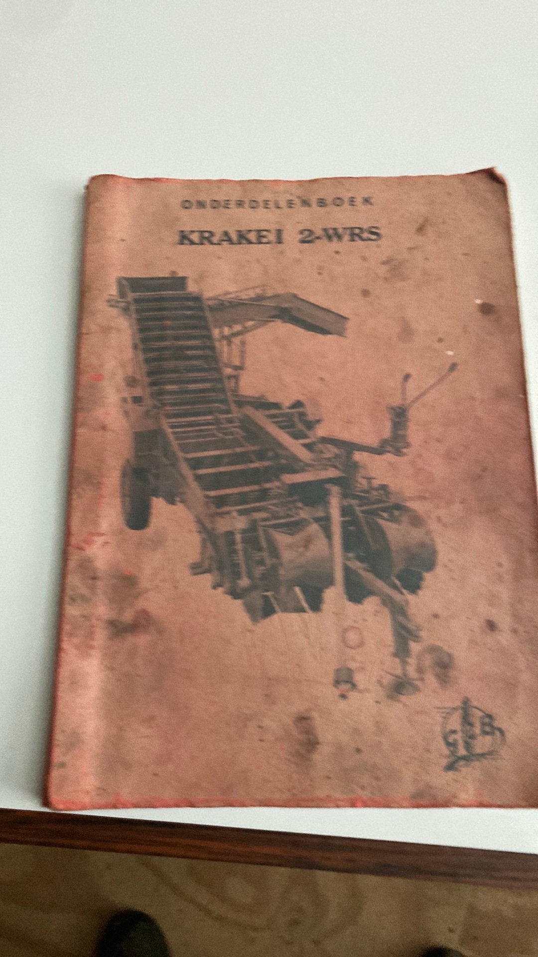 Krakei aardappelrooier onderdelenboek, Ophalen, Zo goed als nieuw, Overige merken
