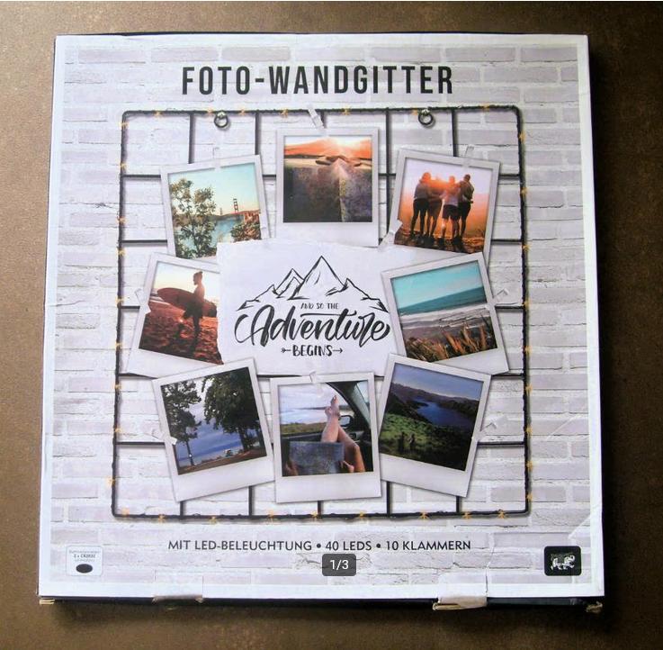 memobord met licht / kaartenrek met verlichting - NIEUW !!!, Huis en Inrichting, Ophalen of Verzenden, Nieuw, Overige typen