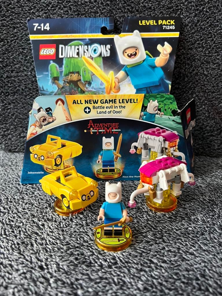 Lego dimensions 71245 Adventure Time Finn met doos, Avontuur en Actie, 1 speler, Ophalen of Verzenden, Zo goed als nieuw