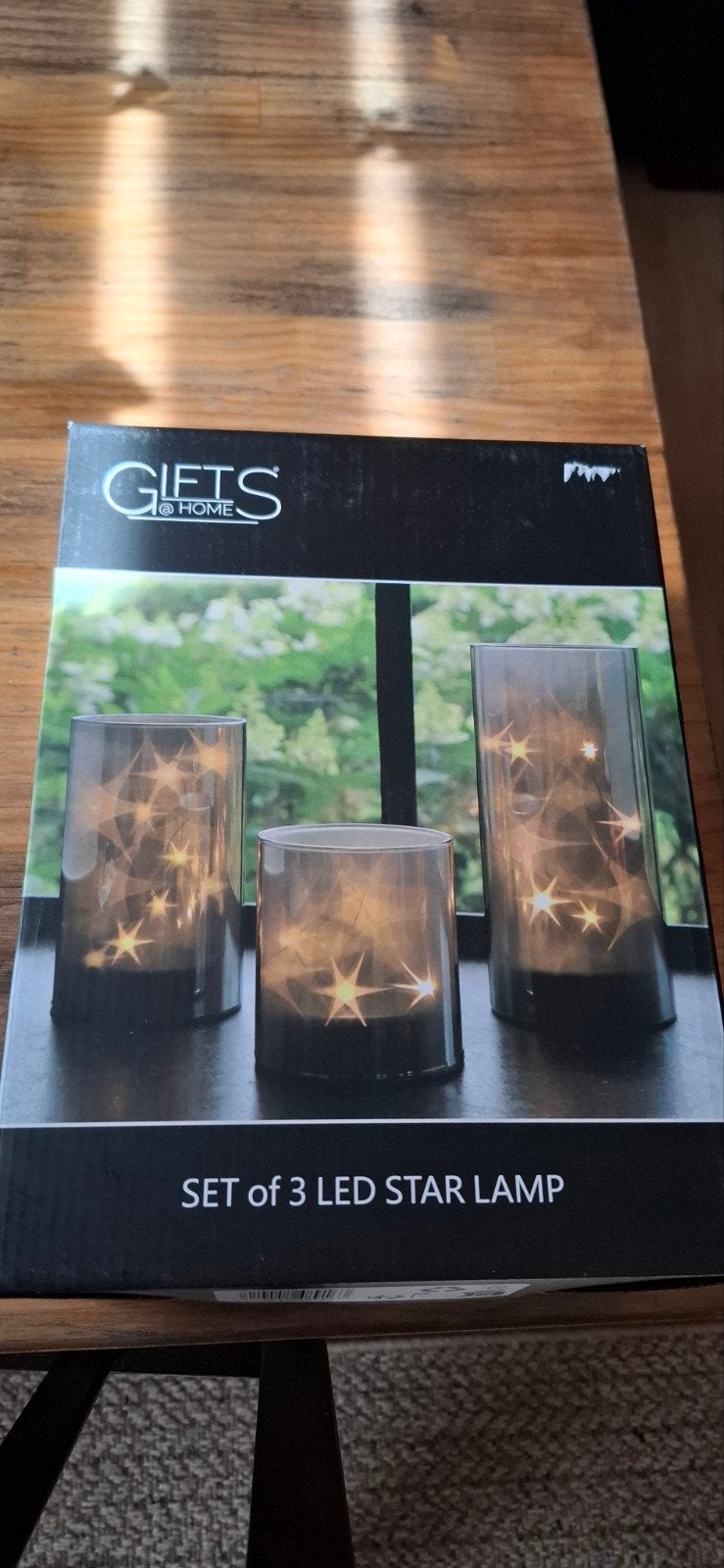 Drie mooie led ster lampen nieuw zie foto voor afmetingen en, Ophalen of Verzenden