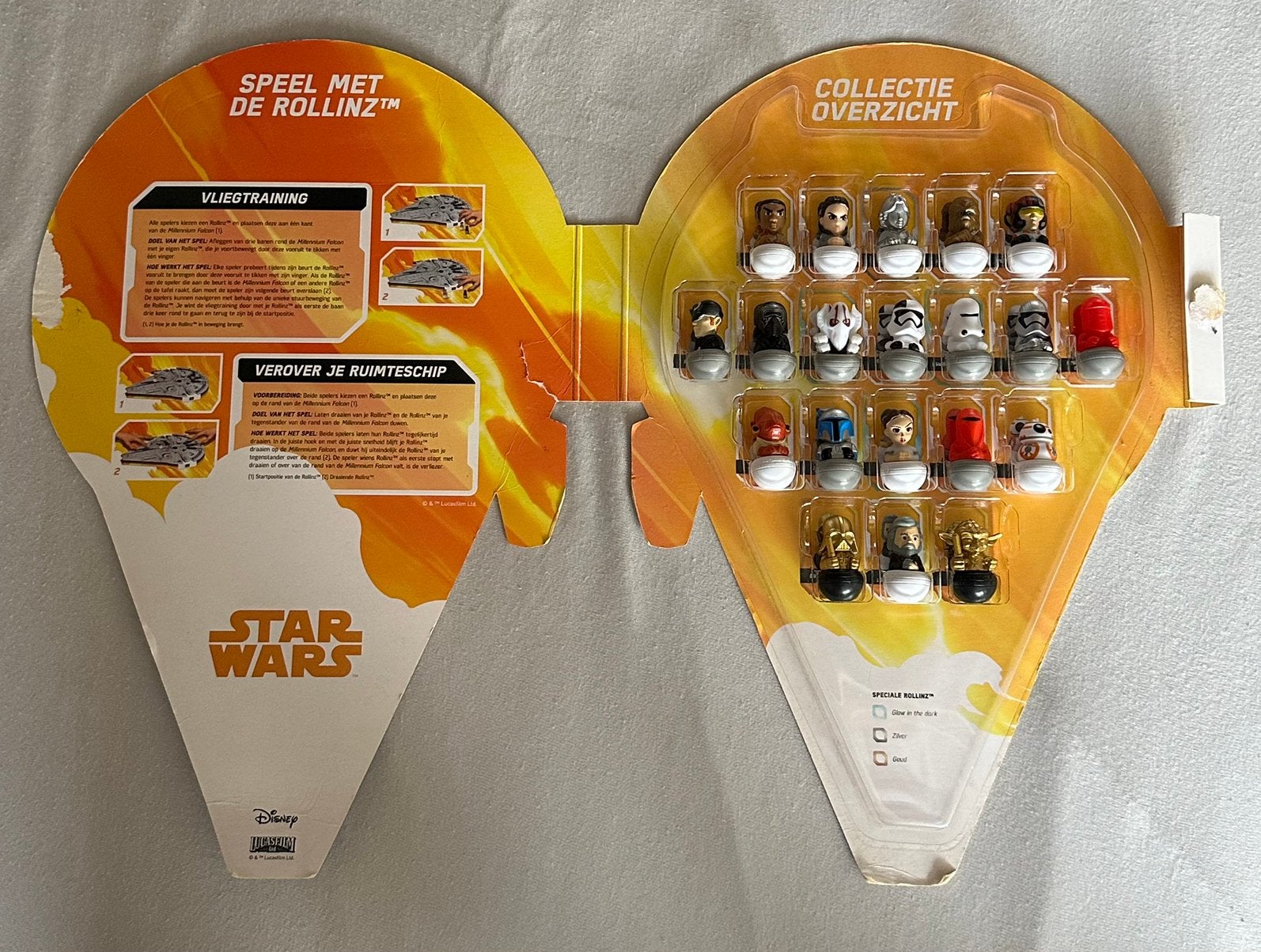 Star wars poppetjes compleet set, Verzamelen, Ophalen, Zo goed als nieuw, Actiefiguurtje