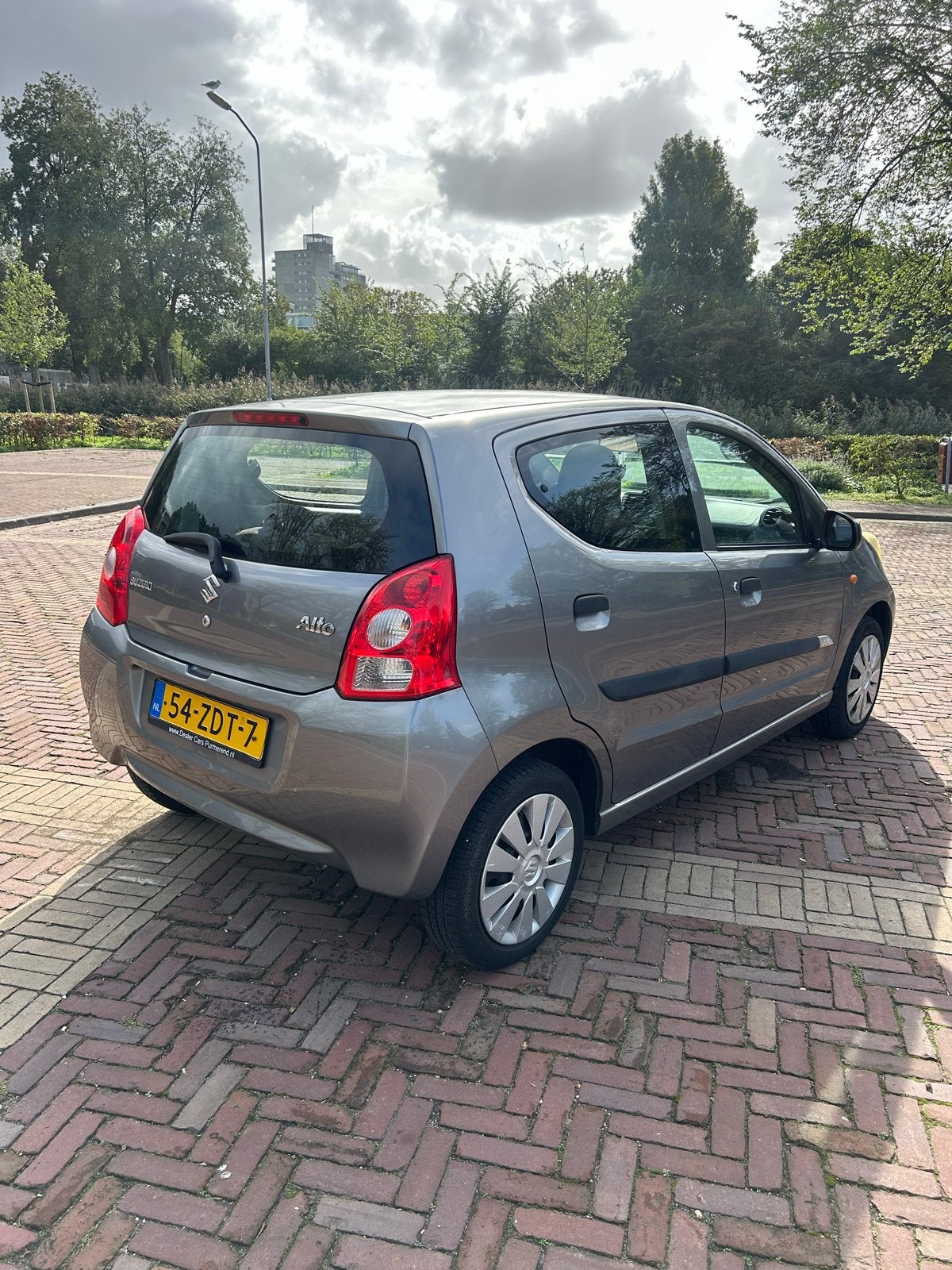 Suzuki Alto 1.0 2012 Grijs, Voorwielaandrijving, Stof, 200 kg, Origineel Nederlands