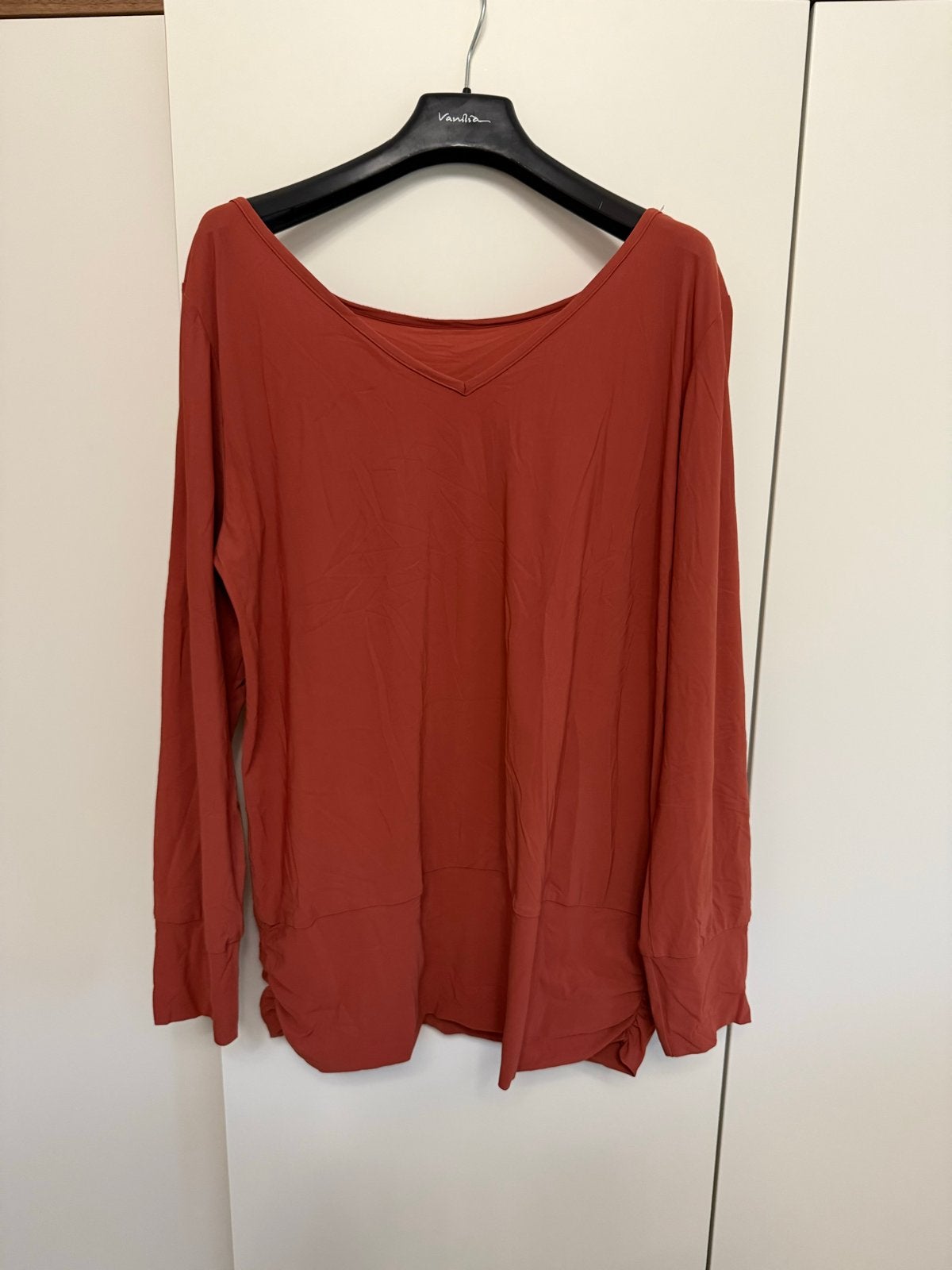 Studio Anneloes top met lange mouwen - Terracotta, Ophalen of Verzenden, Zo goed als nieuw, Oranje, Lange mouw